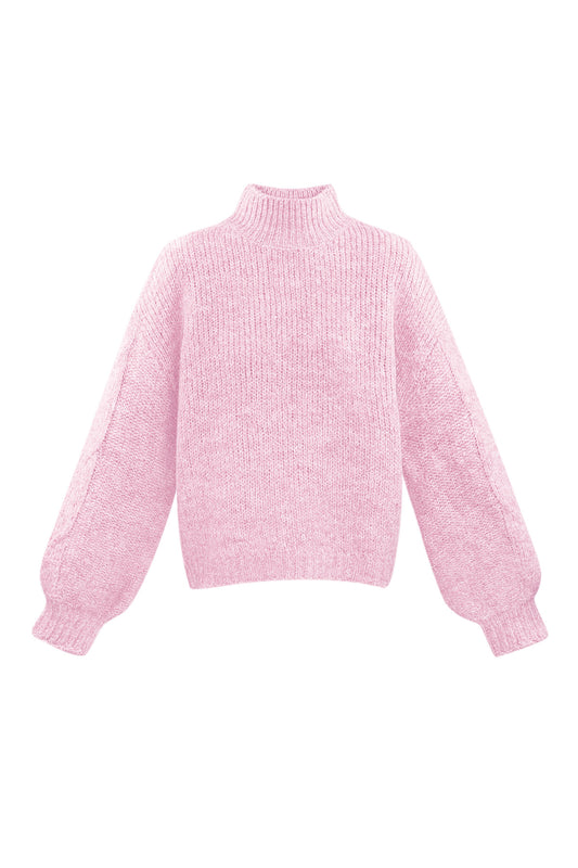 Cosy trui - Roze