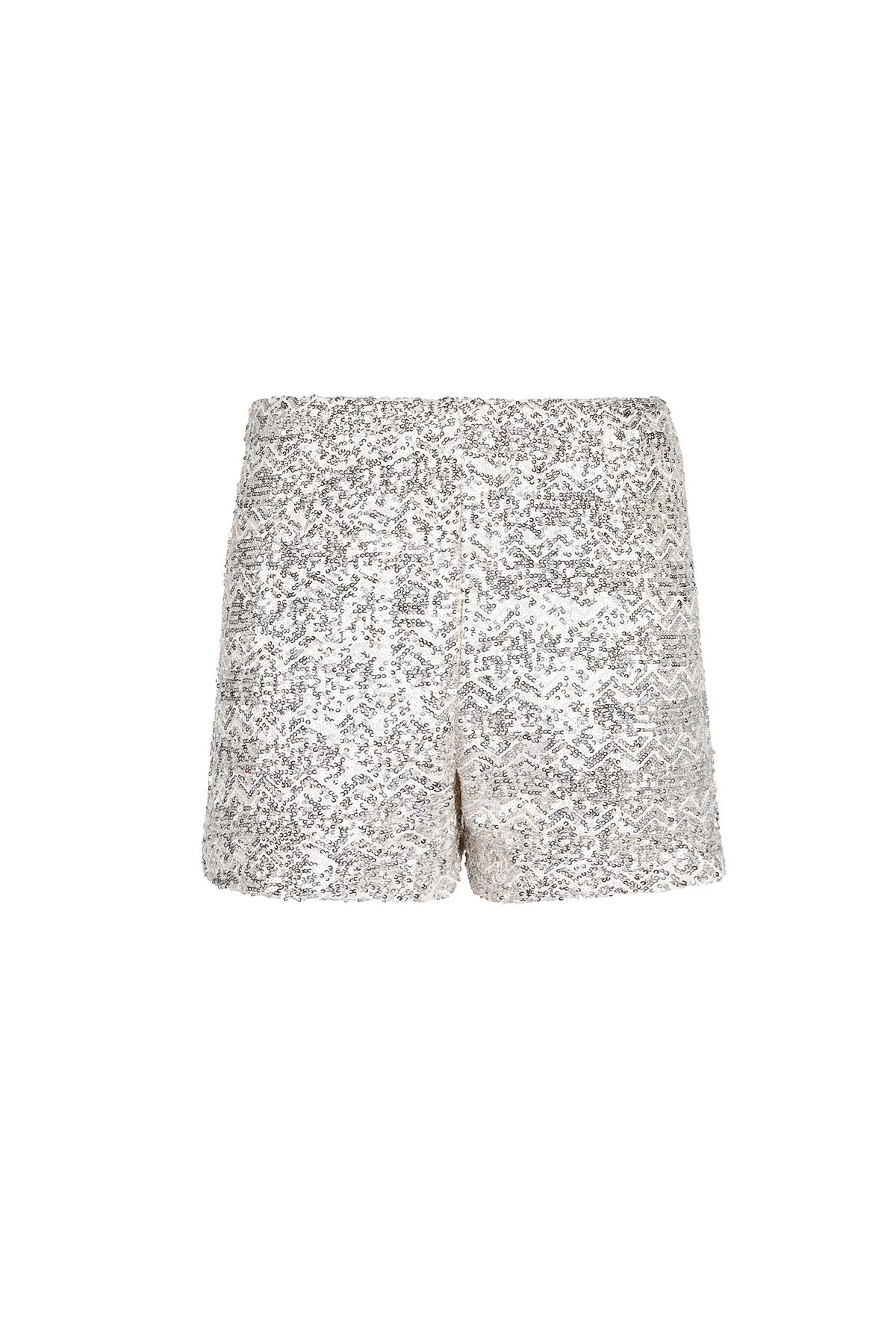 Glitter shorts - Silver