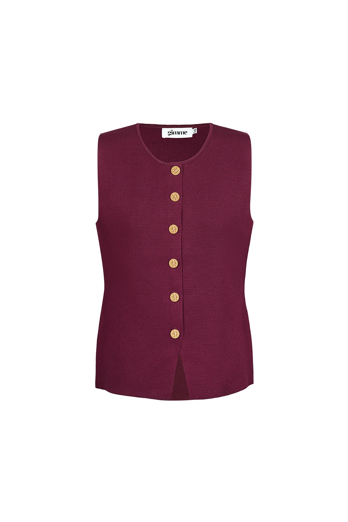 Gilet - Bordeaux rood