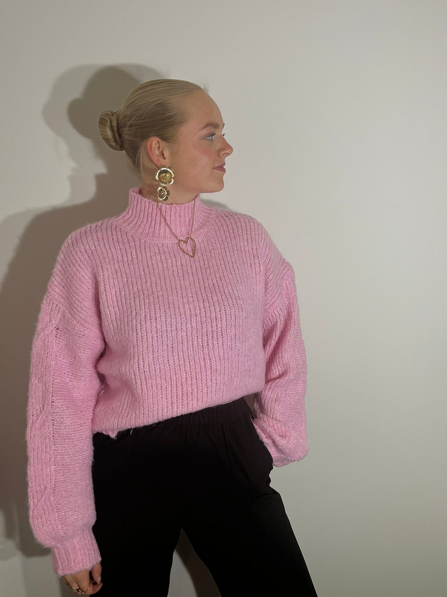 Cosy sweater - Pink